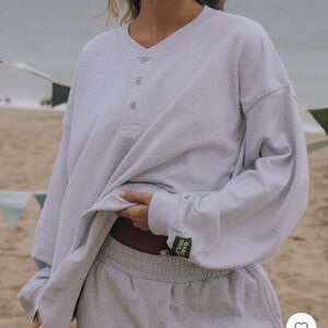 NWT daily drills grey fleece